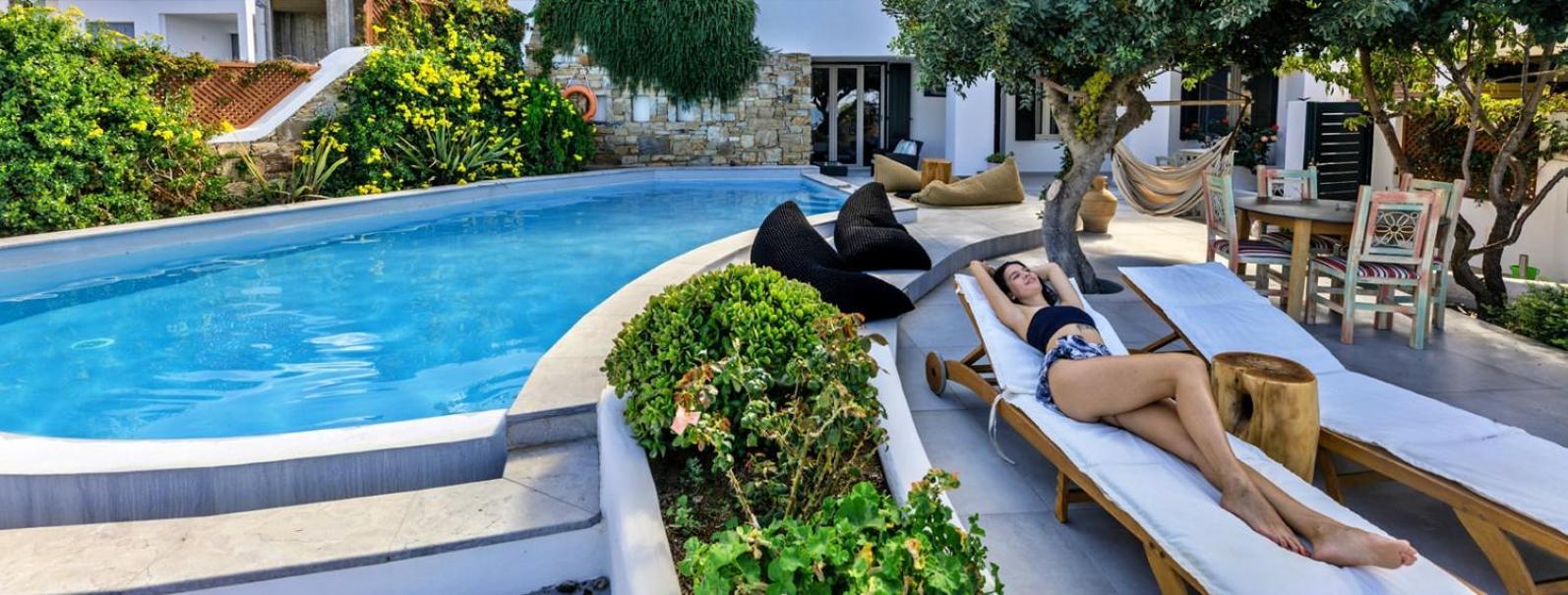 Villa Paradise In Naxos Pláka Стая снимка